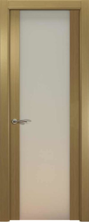Двери Океан de Vesta P (серый дуб), стекло белое